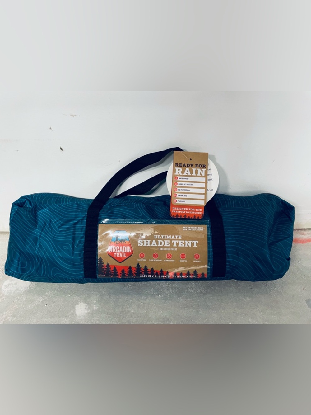 Blue Arcadia Trail Ultimate Shade Dog Tent